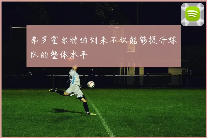 弗罗霍尔特的到来不仅能够提升球队的整体水平